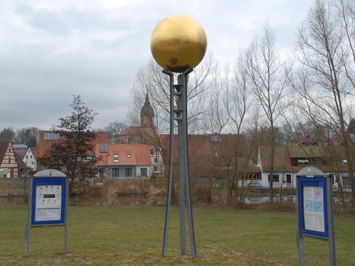 Ferienwohnung Passivhaus "Schoene Aussicht" Georgensgmund Buitenkant foto