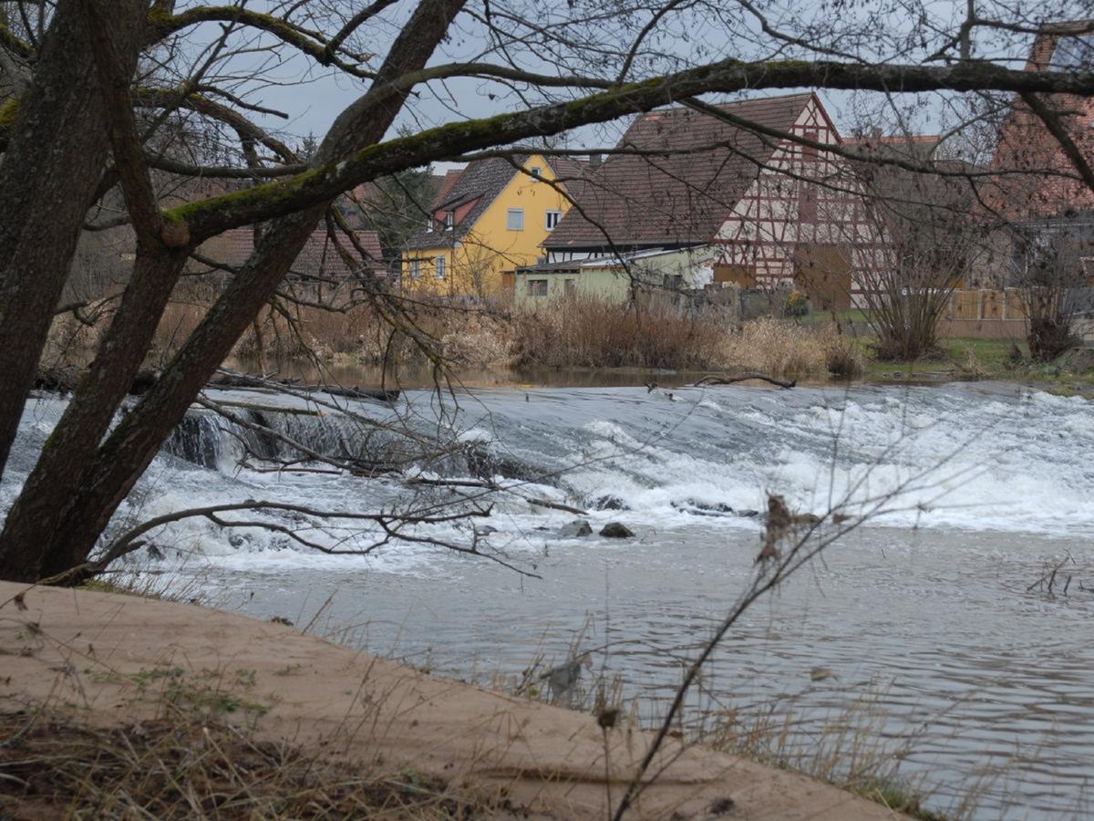 Ferienwohnung Passivhaus "Schoene Aussicht" Georgensgmund Buitenkant foto